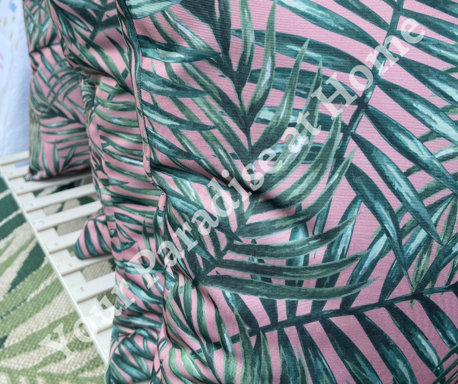 Palm leaf 2024 outdoor cushions